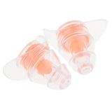 Max 1 Pair Anti-noise Silicone Earplugs Hearing Protection Ear Plugs Orange - Aladdin Shoppers