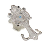 Max 1 Pair Apple Shape Curtain Hook Holder Wall Mounted Curtain Hold Silver - Aladdin Shoppers
