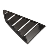 Max 1 Pair Bright Black Vent 1/4 Side Window Louver Cover For Chevrolet Camaro - Aladdin Shoppers