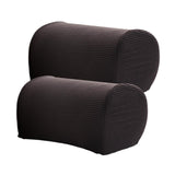 Max 1 Pair Furniture Sofa Armrest Covers with 10 Twist Pins Black - Aladdin Shoppers