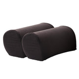 Max 1 Pair Furniture Sofa Armrest Covers with 10 Twist Pins Black - Aladdin Shoppers