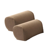 Max 1 Pair Furniture Sofa Armrest Covers with 10 Twist Pins Camel - Aladdin Shoppers