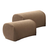 Max 1 Pair Furniture Sofa Armrest Covers with 10 Twist Pins Camel - Aladdin Shoppers