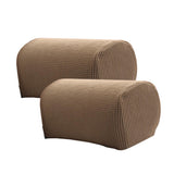 Max 1 Pair Furniture Sofa Armrest Covers with 10 Twist Pins Camel - Aladdin Shoppers