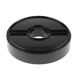 Max 1 Pair Half Moon Japanese Ikebana Suiban Vase Pot Bonsai Flower Tray Black - Aladdin Shoppers
