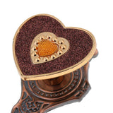 Max 1 Pair Love Shape Curtain Holdback Wall Mounted Curtain Holdback Vintage Red - Aladdin Shoppers
