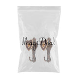 Max 1 Pair Love Shape Curtain Holdback Wall Mounted Curtain Holdback Vintage Red - Aladdin Shoppers