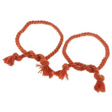 Max 1 Pair of Woven Rope Tiebacks Holdbacks for Blackout Curtains Orange - Aladdin Shoppers