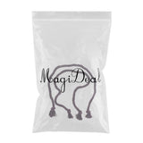 Max 1 Pair of Woven Rope Tiebacks Holdbacks for Blackout Curtains Purple - Aladdin Shoppers