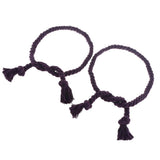 Max 1 Pair of Woven Rope Tiebacks Holdbacks for Blackout Curtains Purple - Aladdin Shoppers