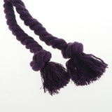 Max 1 Pair of Woven Rope Tiebacks Holdbacks for Blackout Curtains Purple - Aladdin Shoppers