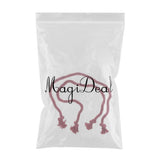 Max 1 Pair of Woven Rope Tiebacks Holdbacks for Blackout Curtains Rose Red - Aladdin Shoppers