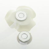 Max 1 Pair Rose Flower Magnetic Curtain Tiebacks Rope Strap Holdback Beige - Aladdin Shoppers