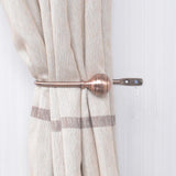 Max 1 Pair Window Curtain Holdback Tieback with Decorative Ball Finial Bronze - Aladdin Shoppers