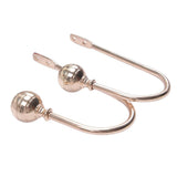 Max 1 Pair Window Curtain Holdback Tieback with Decorative Ball Finial Gold - Aladdin Shoppers