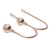 Max 1 Pair Window Curtain Holdback Tieback with Decorative Ball Finial Gold - Aladdin Shoppers