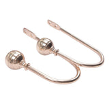 Max 1 Pair Window Curtain Holdback Tieback with Decorative Ball Finial Gold - Aladdin Shoppers