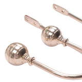 Max 1 Pair Window Curtain Holdback Tieback with Decorative Ball Finial Gold - Aladdin Shoppers