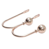 Max 1 Pair Window Curtain Holdback Tieback with Decorative Ball Finial Gold - Aladdin Shoppers