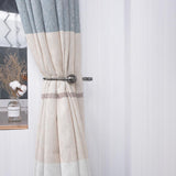 Max 1 Pair Window Curtain Holdback Tieback with Decorative Ball Finial Grey - Aladdin Shoppers