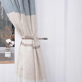 Max 1 Pair Window Curtain Holdback Tieback with Decorative Crystal Finial Bronze - Aladdin Shoppers
