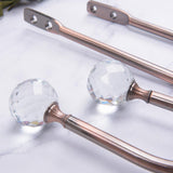 Max 1 Pair Window Curtain Holdback Tieback with Decorative Crystal Finial Bronze - Aladdin Shoppers