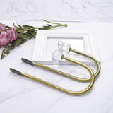 Max 1 Pair Window Curtain Holdback Tieback with Decorative Crystal Finial Copper - Aladdin Shoppers