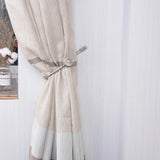 Max 1 Pair Window Curtain Holdback Tieback with Decorative Crystal Finial Silver - Aladdin Shoppers