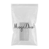Max 1 Panel Embroidered Lace Window Voile Sheer Curtain Tiers 74x90cm B White - Aladdin Shoppers