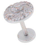 Max 1 Piece Curtain Holdbacks Tiebacks Holders Paint 100% Handmade Carved Silver - Aladdin Shoppers