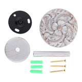 Max 1 Piece Curtain Holdbacks Tiebacks Holders Paint 100% Handmade Carved Silver - Aladdin Shoppers