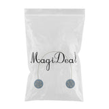 Max 1 Piece Flower Pattern Magnetic Curtain Tiebacks Buckle Clip Holdback Blue - Aladdin Shoppers