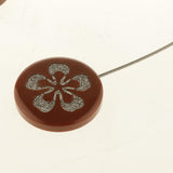 Max 1 Piece Flower Pattern Magnetic Curtain Tiebacks Buckle Clip Holdback Coffee - Aladdin Shoppers