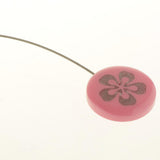 Max 1 Piece Flower Pattern Magnetic Curtain Tiebacks Buckle Clip Holdback Pink - Aladdin Shoppers