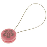 Max 1 Piece Flower Pattern Magnetic Curtain Tiebacks Buckle Clip Holdback Pink - Aladdin Shoppers