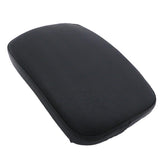 Max 1 Piece Gloss Black Highly Stretchable Motorcycle 6 Suction Cup Rectangular Pillion Pad Seat Fits for Harley 883 1200 X48 72 - Aladdin Shoppers