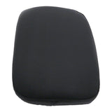 Max 1 Piece Gloss Black Highly Stretchable Motorcycle 6 Suction Cup Rectangular Pillion Pad Seat Fits for Harley 883 1200 X48 72 - Aladdin Shoppers