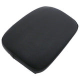 Max 1 Piece Gloss Black Highly Stretchable Motorcycle 6 Suction Cup Rectangular Pillion Pad Seat Fits for Harley 883 1200 X48 72 - Aladdin Shoppers