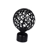 Max 1 Piece Retro Curtain Pole Rod Finials Ends Heads 28mm A Style Black - Aladdin Shoppers