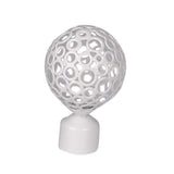 Max 1 Piece Retro Curtain Pole Rod Finials Ends Heads 28mm A Style White - Aladdin Shoppers