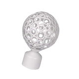 Max 1 Piece Retro Curtain Pole Rod Finials Ends Heads 28mm A Style White - Aladdin Shoppers