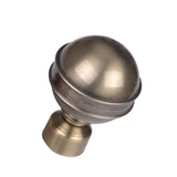 Max 1 Piece Retro Curtain Pole Rod Finials Ends Heads 28mm E Style Bronze - Aladdin Shoppers