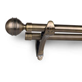 Max 1 Piece Retro Curtain Pole Rod Finials Ends Heads 28mm E Style Bronze - Aladdin Shoppers