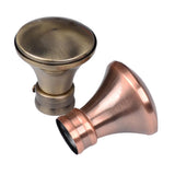 Max 1 Piece Retro Curtain Pole Rod Finials Ends Heads 28mm F Style Bronze - Aladdin Shoppers