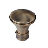 Max 1 Piece Retro Curtain Pole Rod Finials Ends Heads 28mm F Style Bronze - Aladdin Shoppers