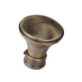 Max 1 Piece Retro Curtain Pole Rod Finials Ends Heads 28mm F Style Bronze - Aladdin Shoppers