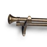 Max 1 Piece Retro Curtain Pole Rod Finials Ends Heads 28mm F Style Bronze - Aladdin Shoppers