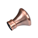 Max 1 Piece Retro Curtain Pole Rod Finials Ends Heads 28mm F Style Red Bronze - Aladdin Shoppers