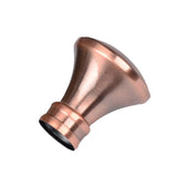 Max 1 Piece Retro Curtain Pole Rod Finials Ends Heads 28mm F Style Red Bronze - Aladdin Shoppers