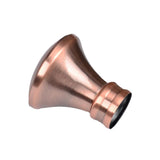 Max 1 Piece Retro Curtain Pole Rod Finials Ends Heads 28mm F Style Red Bronze - Aladdin Shoppers